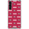 NFL San Francisco 49ers Blitz Series Galaxy S24 FE Clear Case